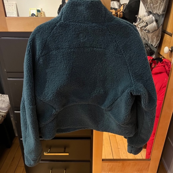 Sold out lululemon fleece half zip funnel neck oversized - Picture 3 of 5